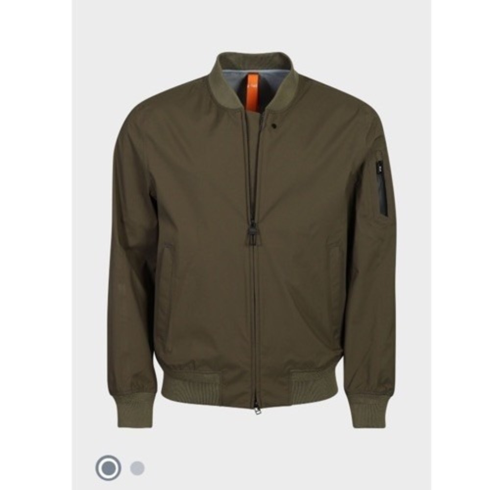 G-LAB Motion II‎ Softech Bomber Jacket in Midnight Olive Size Small